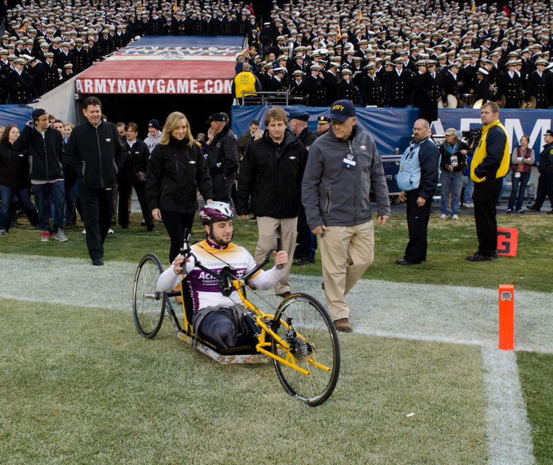 Illustration for article titled Chevrolet Tests Hand Cycle At Marathon
